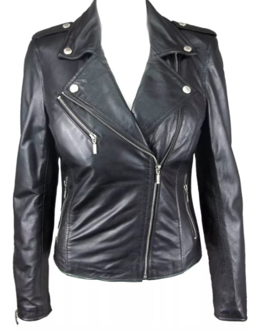 Womens Soft-Touch Leather Jacket | Perfecto Jackets - Bioleathers.com