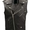 Biker Leather vest