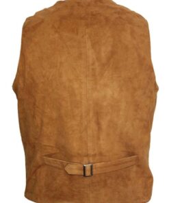Suede Leather Waistcoat