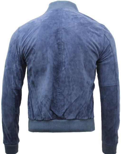 Premium Suede Bomber Leather Jacket | Shop Men Jackets - Bioleathers