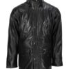 Men Parker leather jacket