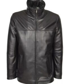 black parker leather jacket
