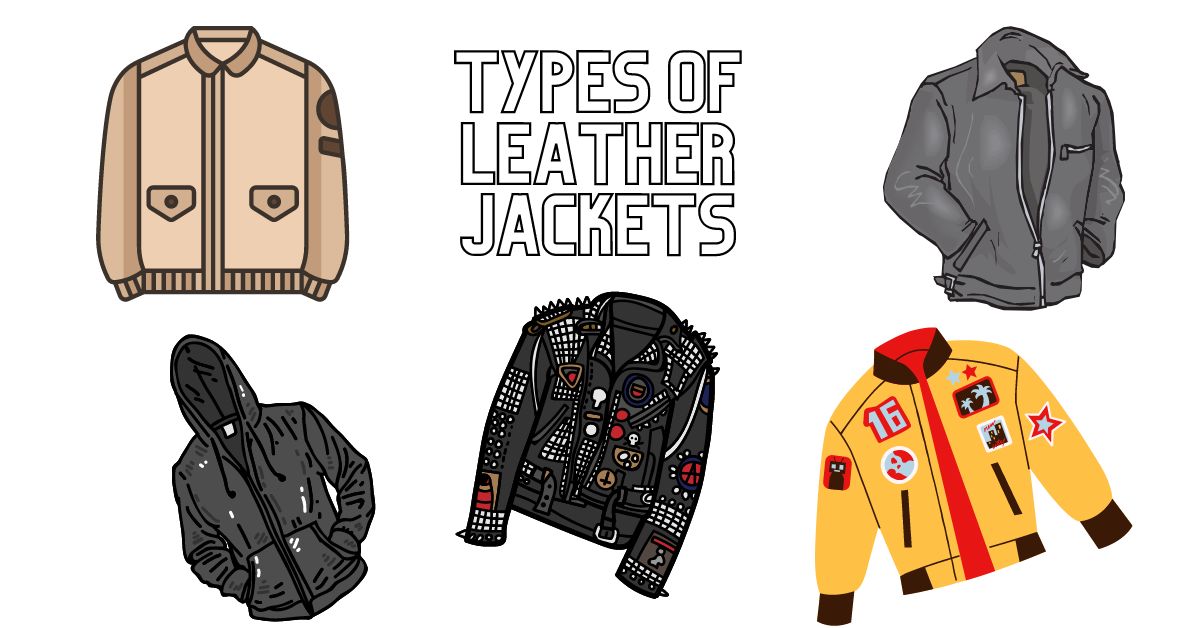 Types of leather jackets