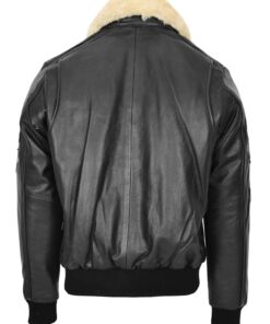 Black Aviator jacket