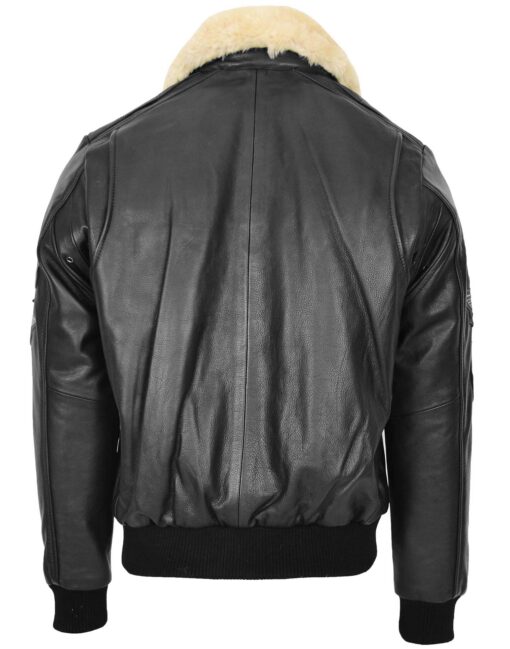 Black Aviator jacket