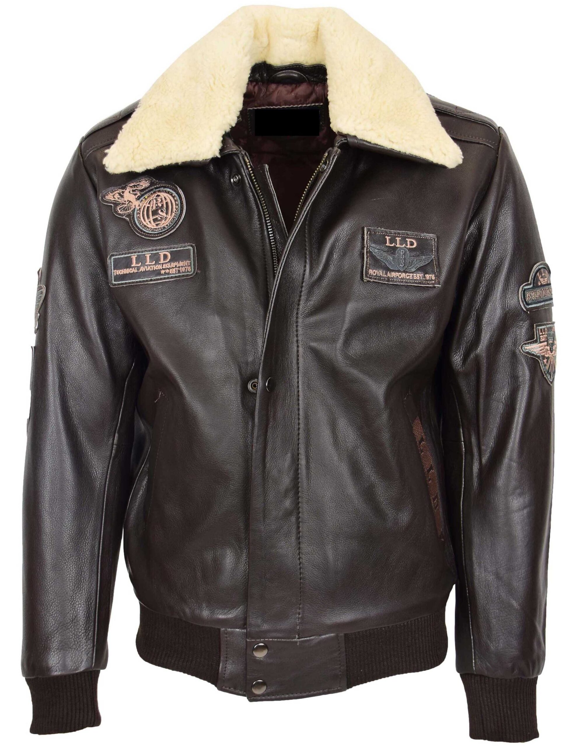 Redwood Flight Aviator Leather Jacket | Shop Men Jackets - Bioleathers