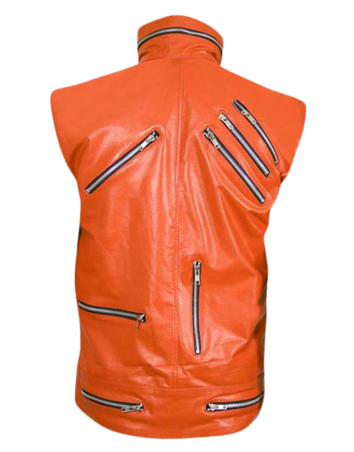Halloween leather vest