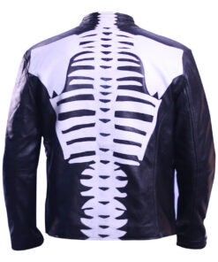 Halloween leather jacket